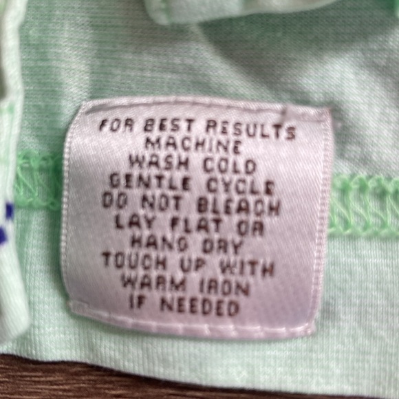 EUC Mens Peter Millar Cotton Mint Green & Purple Medium Golf Polo - Picture 7 of 7